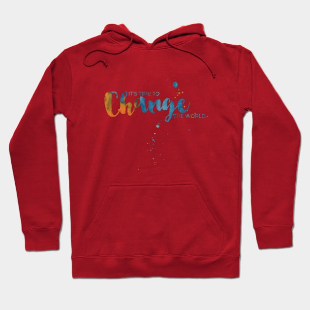 Change The World Hoodie by rodneycowled